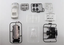 Aoshima The Snap Kit - Nissan GT-R (Ultimate Metal Silver) 1/32 -Panda Hobby Shop TheSnapKit NissanGT R UltimateMetalSilver 1 324