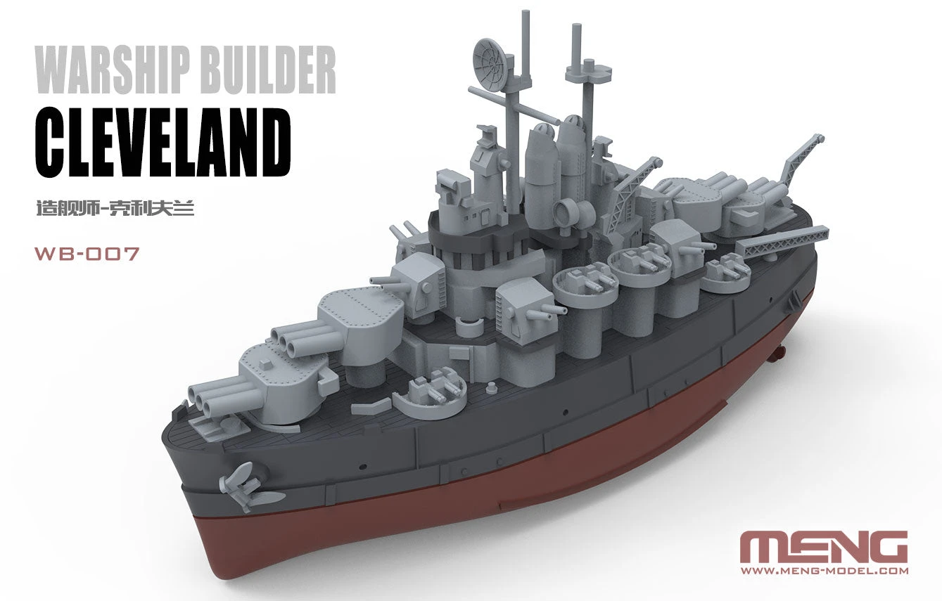 Meng Toon - WB007 USS Cleveland 2 Meng Toon - WB007 USS Cleveland - Image 2
