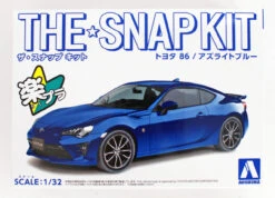 Aoshima Toyota 86 (Azurite Blue) 1/32