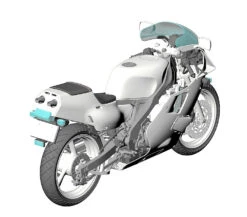 Hasegawa Yamaha TZR250 (3MA) (1989) 1/24 -Panda Hobby Shop YamahaTZR250 3MA 1989 1 24 19