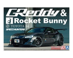 Aoshima ZN6 Toyota 86 '12 Greddy & Rocket Bunny Volk Racing Ver. 1/24