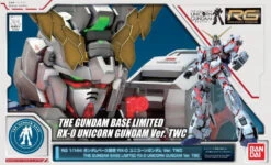 Bandai RG The Gundam Base Limited RX-0 Unicorn Gundam Ver. TWC