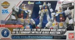 Bandai Mega Size 1/48 The Gundam Base Limited RX-78-2 Gundam Metallic Gloss Injection